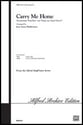 Carry Me Home SATB choral sheet music cover